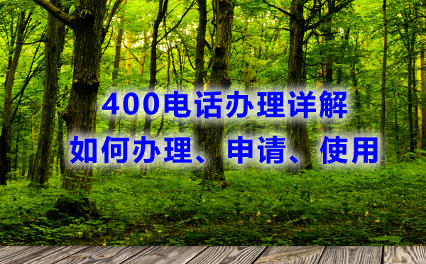 400電話辦理詳解：如何申請、辦理和使用